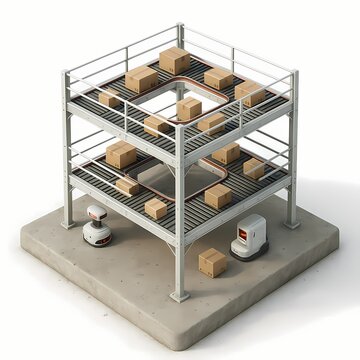 Multi-Layer Smart Fulfillment Center  
