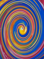 Abstract swirl background with vibrant colors