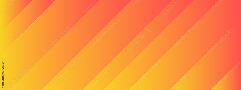 Poster Abstract background diagonal design  stripes with  smooth gradient with bright yellow to vivid orange. Diagonal direction, giving a sense of energy and motion. Modern, dynamic, vibrant.