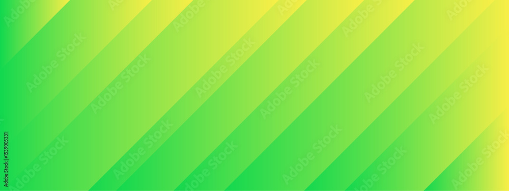 Aufkleber Abstract background design featuring diagonal stripes with a smooth gradient with bright yellow to vivid green. Diagonal direction, giving a sense of energy and motion. Modern, dynamic, vibrant 
