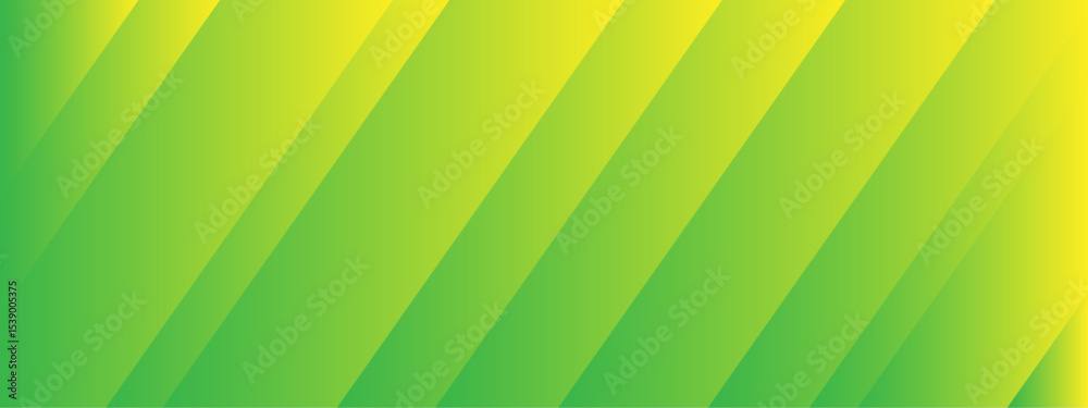 Aufkleber Abstract background design featuring diagonal stripes with a smooth gradient with bright yellow to vivid green. Diagonal direction, giving a sense of energy and motion. Modern, dynamic, vibrant 