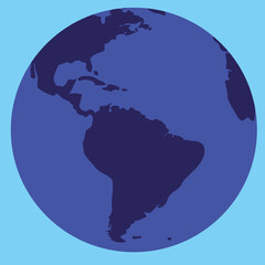 A Simple Representation Of Earth Vector Image