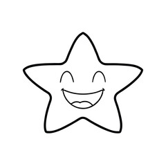 cartoon star icon