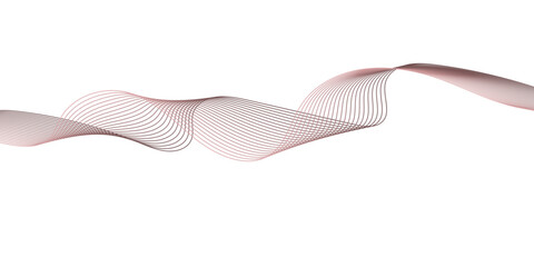 abstract colourful wave line background on white background.	