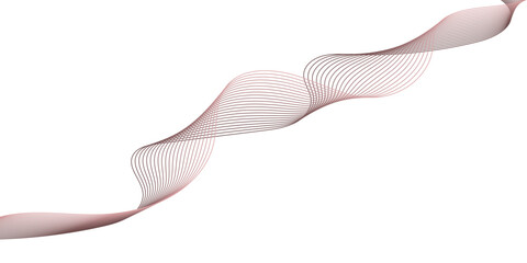 abstract colourful wave line background on white background.	