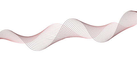 abstract colourful wave line background on white background.	