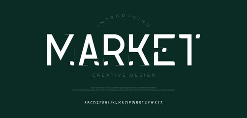 Creative modern logo alphabet font. Digital abstract futuristic, logo, music, sport, minimal technology typography. Simple numeric vector illustration
