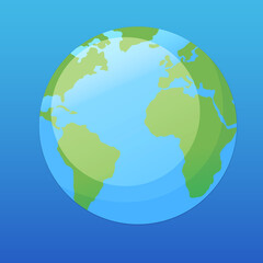 A Simple Representation Of Earth Vector Image