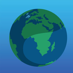 A Simple Representation Of Earth Vector Image