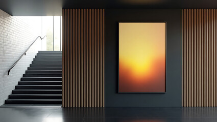 Modern art in interior design