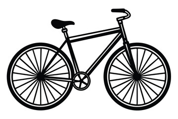 Vintage Bicycle Illustration Classic Cycle Design