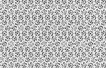 vector seamless pattern of flower decoration background art