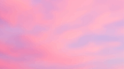 Abstract pink background with clouds and copy space showcasing the beautiful, bright sky