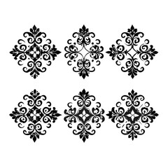 Laurel Wreath Silhouette Set | Black Vector Leaf Awards Icons | Classic Victory Branch Clipart for Logos, Certificates, Badges, and Graphic Design