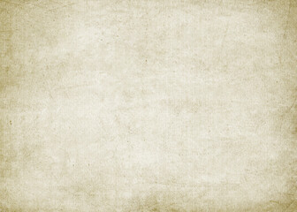 Old paper surface ideal for historical or retro designs. Vintage faded parchment background texture