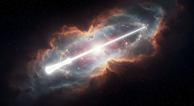 Magical Wand in Space: A Cosmic Fantasy
