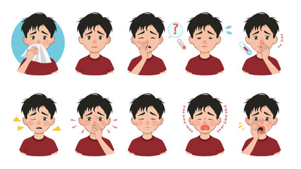 Symptoms of a Sick Child Sneezing, Coughing, and More