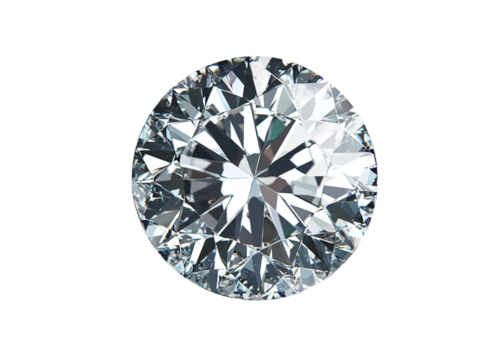 White background, diamond-cut with sharp edges isolated on a transparent background, ultra-realistic photography.