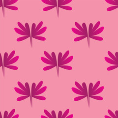 Abstract seamless floral pattern. Spring Trendy flowers print, Plant background, design for fabric, cloth design, covers, wallpapers, print, scrapbooking.