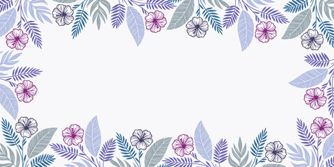 tropical floral design in abstract form for decorative wall.scrapbook invitation and greeting card layout for elegant presentation

