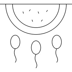 Sperm single icon vector illustration