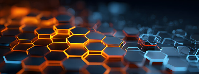 Obraz premium Abstract Tech Hive