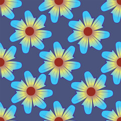 digital printing textile pattern wallpaper flower allover