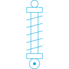 Shocks single icon vector illustration