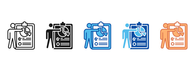 Budget Icon Set Multiple Style Collection