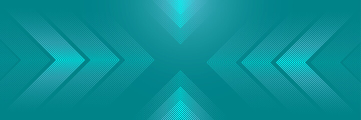 Modern directed vector design&ndash;Arrow shape background design&ndash;Directional pattern background&ndash;Gradient arrow background for poster banner decoration seminar festival futuristic with teal colour