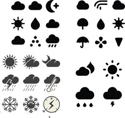 line art weather design image 