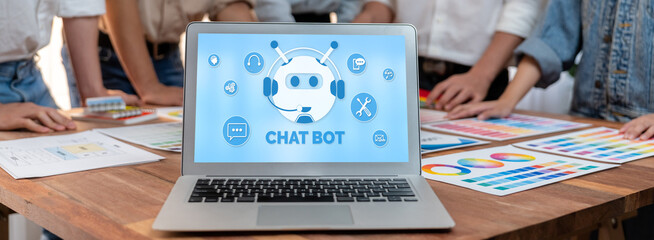 Chatbot software application for brisk online business that automatically reply to customer...