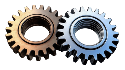 2 gear wheels isolated on white.png