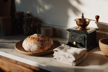 still life with bread