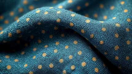 Blue fabric texture background with dark blue tones and abstract pattern