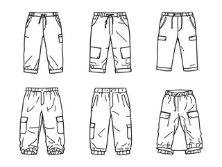 raincoat simple line art