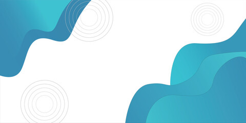 Abstract liquid blue gradient background