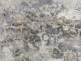 Detailed Grungy Concrete Texture with Circular Stains