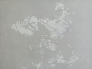 Distressed Light Gray Wall with Cracked Peeling Paint