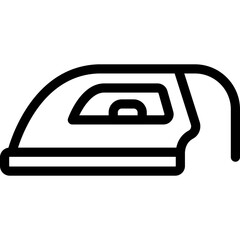 Iron single icon vector illustration