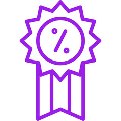 Badge single icon vector illustration