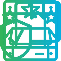 Obraz premium Box single icon vector illustration