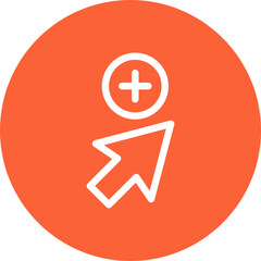 Add button single icon vector illustration