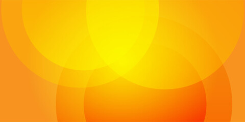 Minimal geometric background. Orange elements with fluid gradient. Dynamic shapes composition. Eps10 vector
