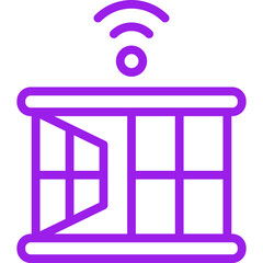 Windows single icon vector illustration