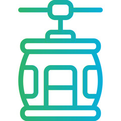 Skyline single icon vector illustration