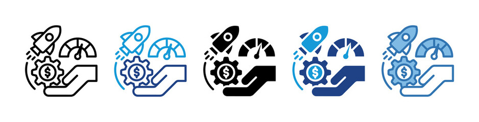 Investment Launch Icon