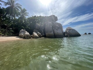 plaża spokój idylla
