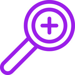 Fototapeta premium Zoom single icon vector illustration