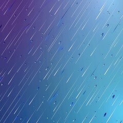 Minimal blue-toned monsoon sale background featuring a soft rainy gradient, perfect for seasonal promotions, online discounts, and modern ecommerce visuals. AI generated illustration.